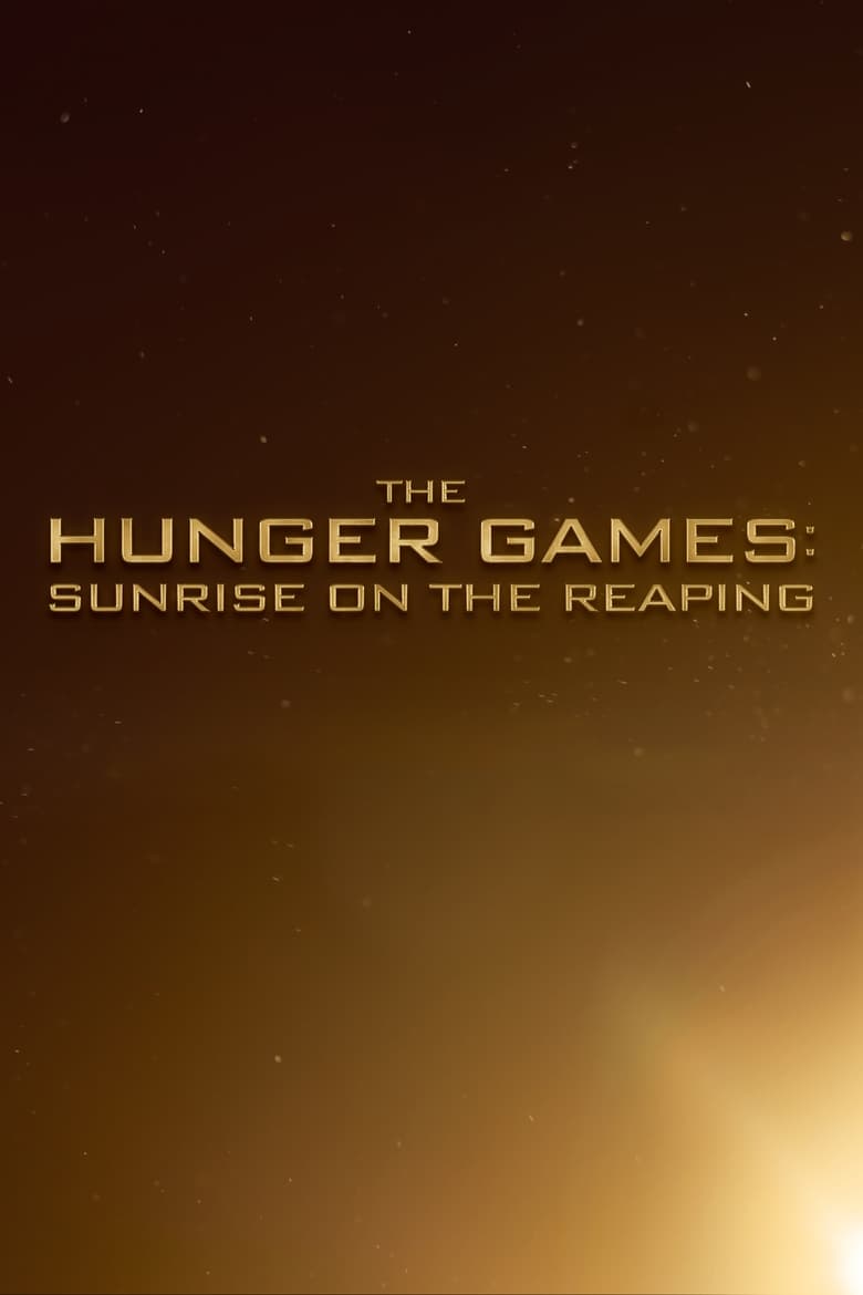 affiche du film The Hunger Games: Sunrise on the Reaping