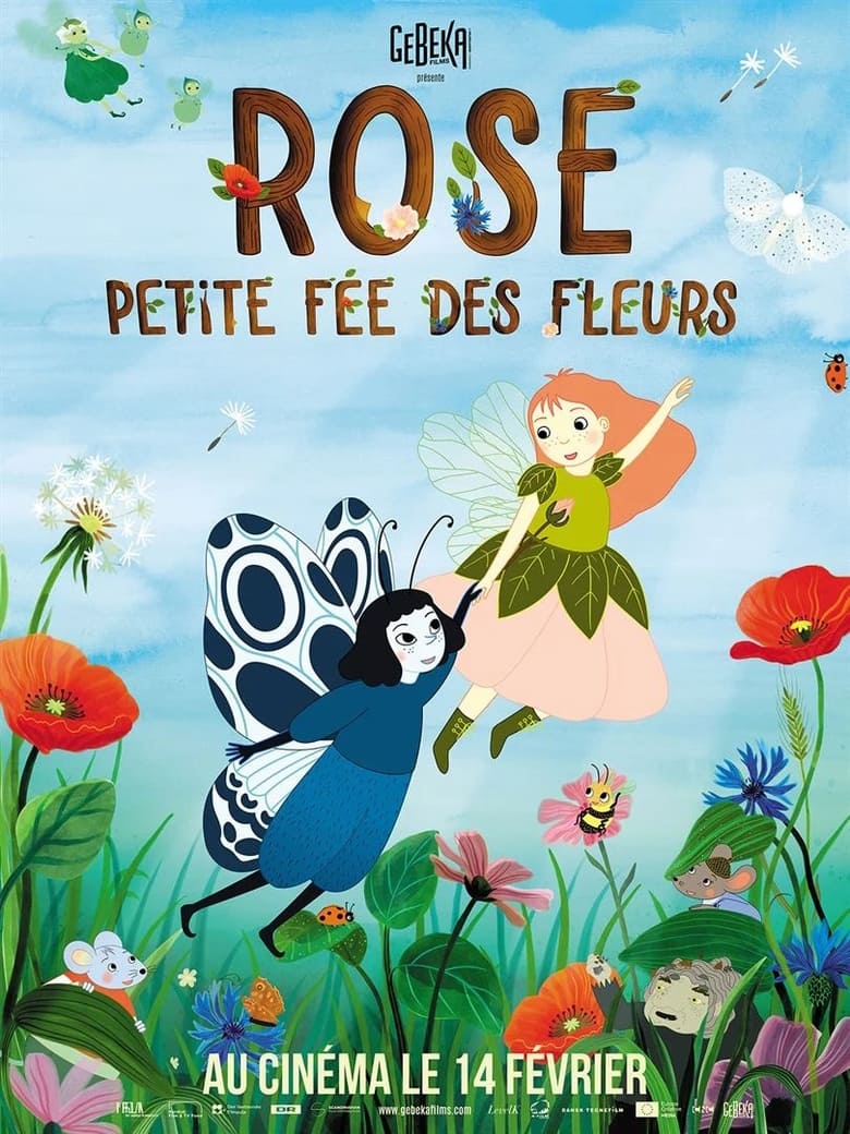 affiche du film Rose, petite fée des fleurs