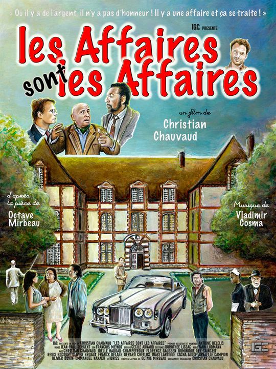 affiche du film Les Affaires sont les affaires