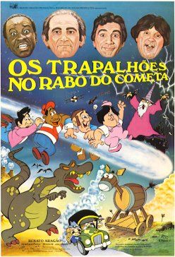 affiche du film Os Trapalhões no Rabo do Cometa