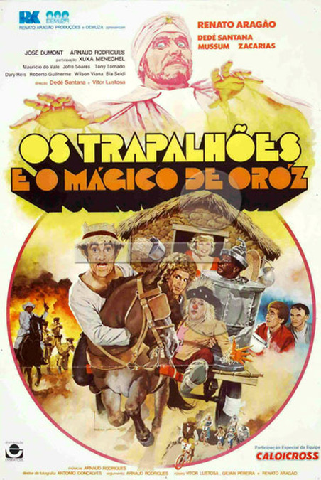 affiche du film Os Trapalhões e o Mágico de Oróz