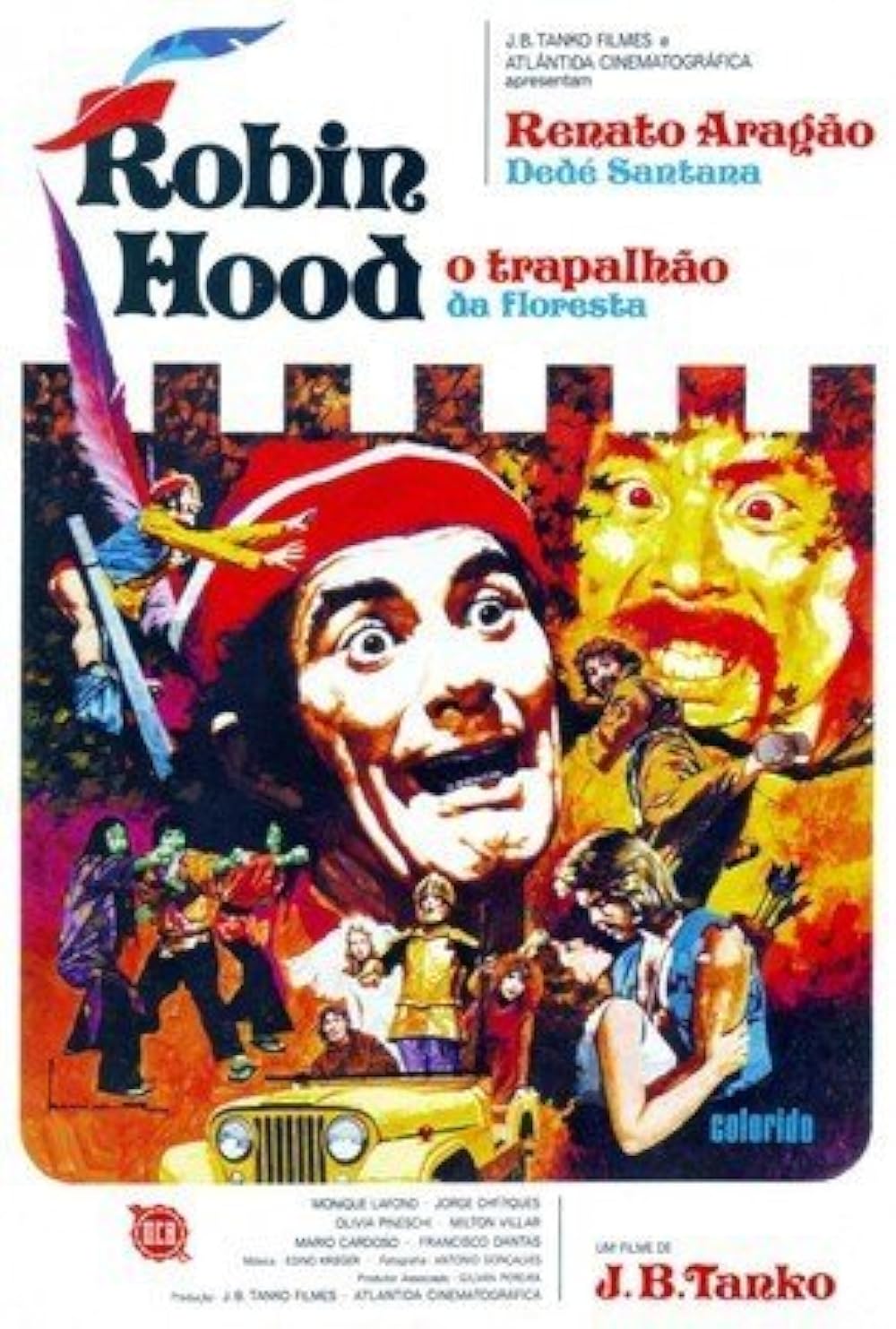 affiche du film Robin Hood, O Trapalhão da Floresta
