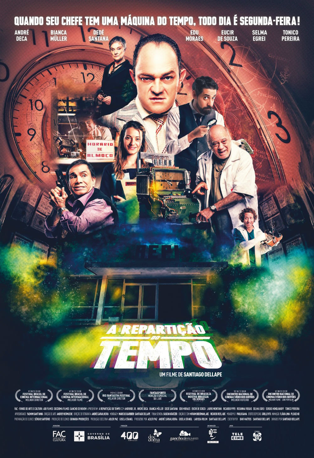 affiche du film A Repartição do Tempo