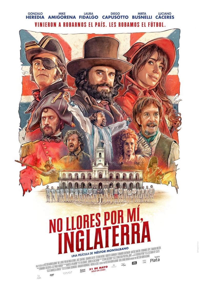 affiche du film No llores por mí, Inglaterra