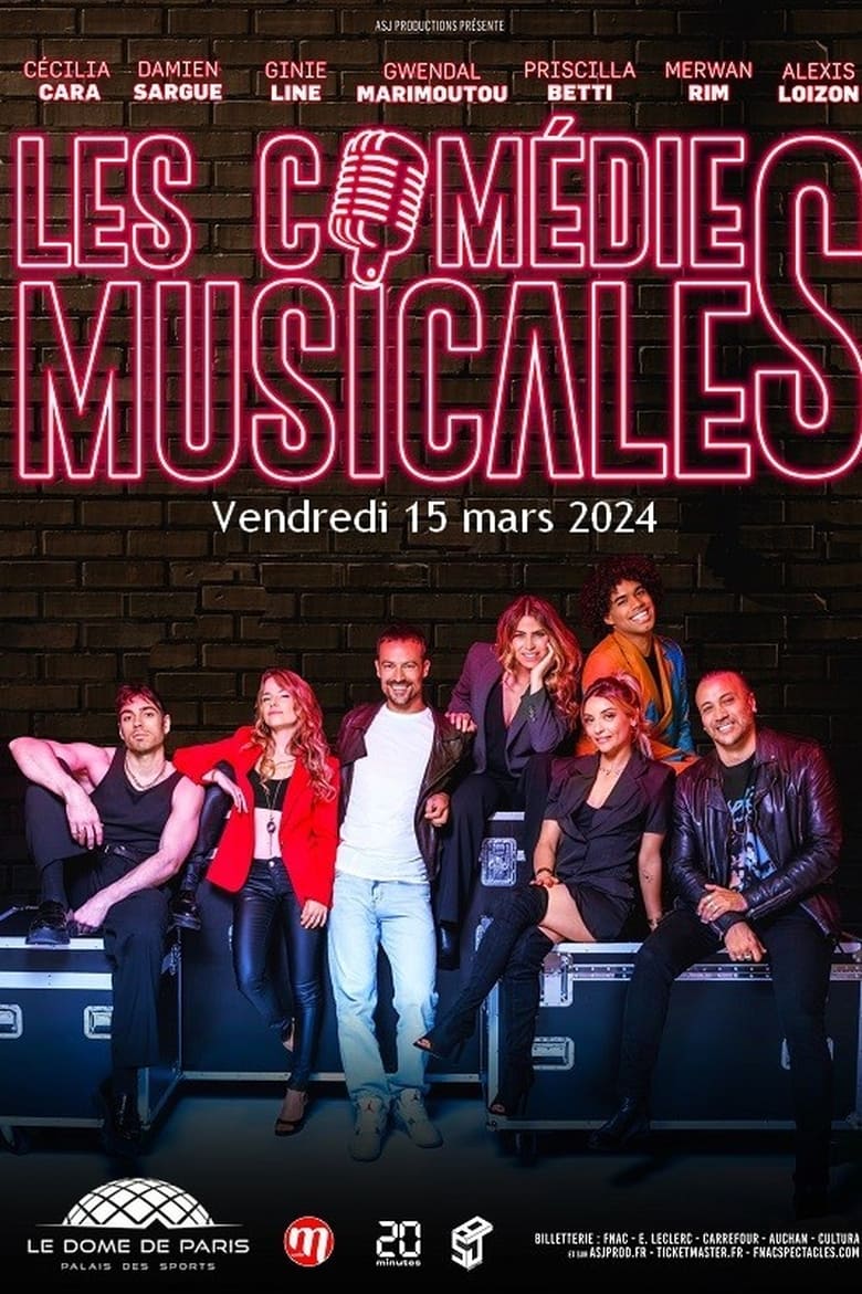 affiche du film Les Comédies Musicales - Le spectacle