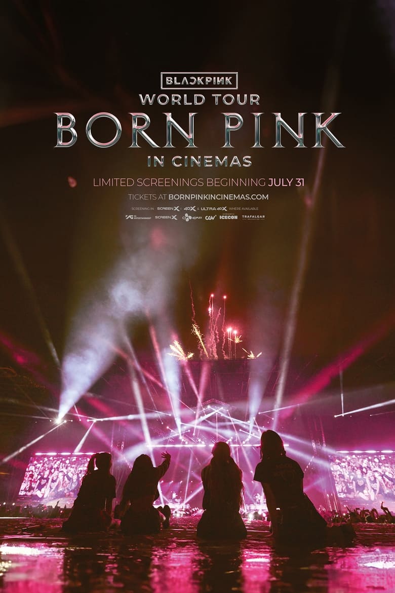 affiche du film BLACKPINK WORLD TOUR [BORN PINK] IN CINEMAS