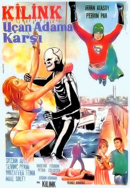 affiche du film Kilink Uçan Adam'a Karşı