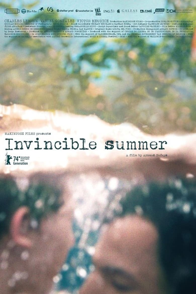 affiche du film Un invincible été