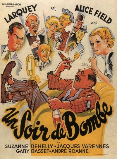 affiche du film Un soir de bombe