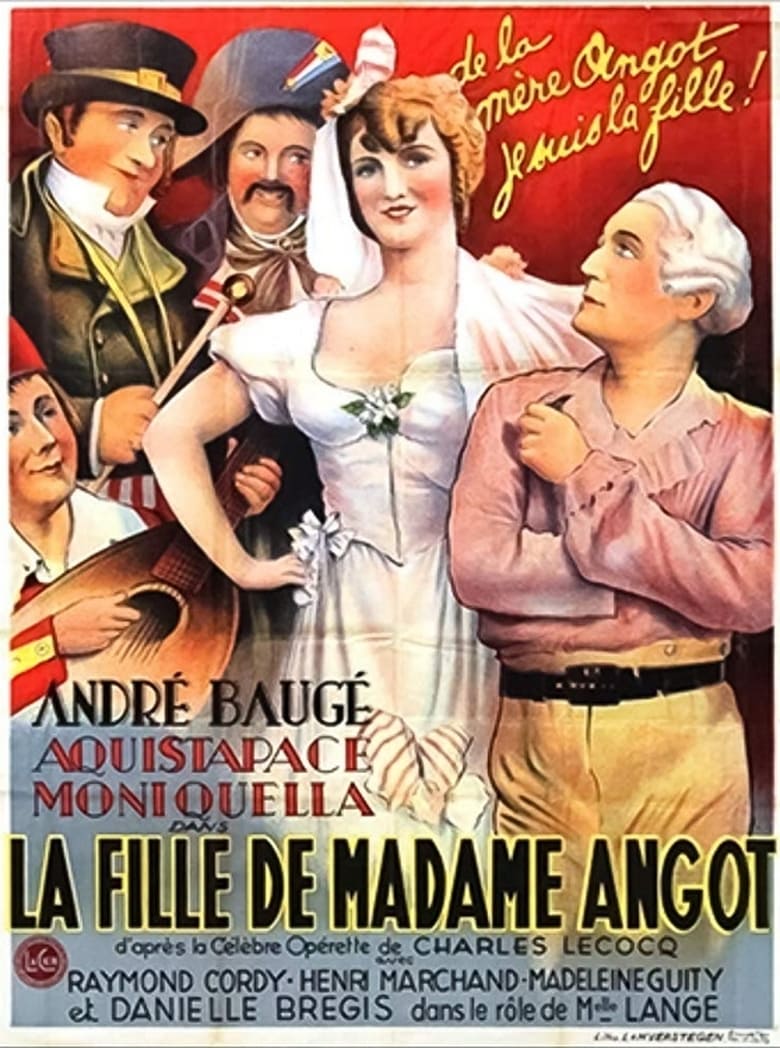 affiche du film La fille de Madame Angot