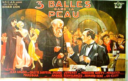 affiche du film Trois balles dans la peau