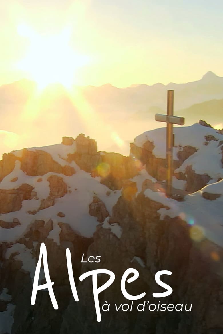 affiche du film Les Alpes à vol d'oiseau