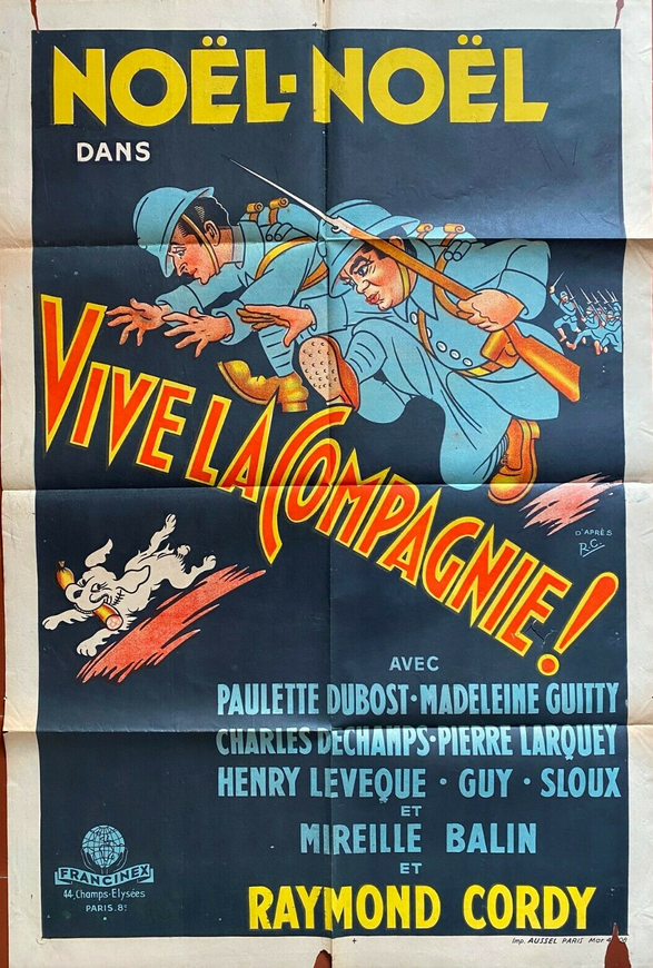 affiche du film Vive la compagnie