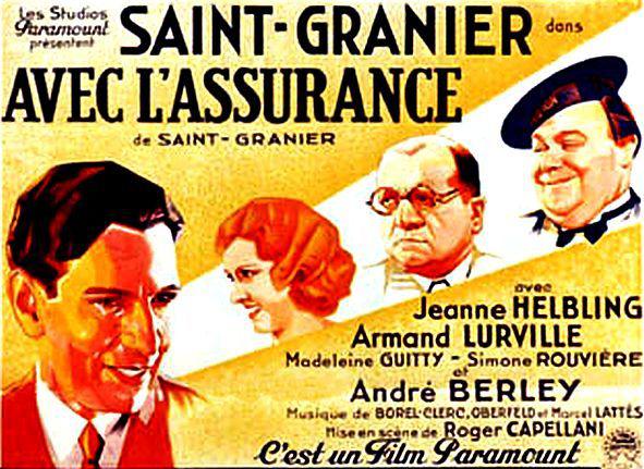 affiche du film Avec l'assurance