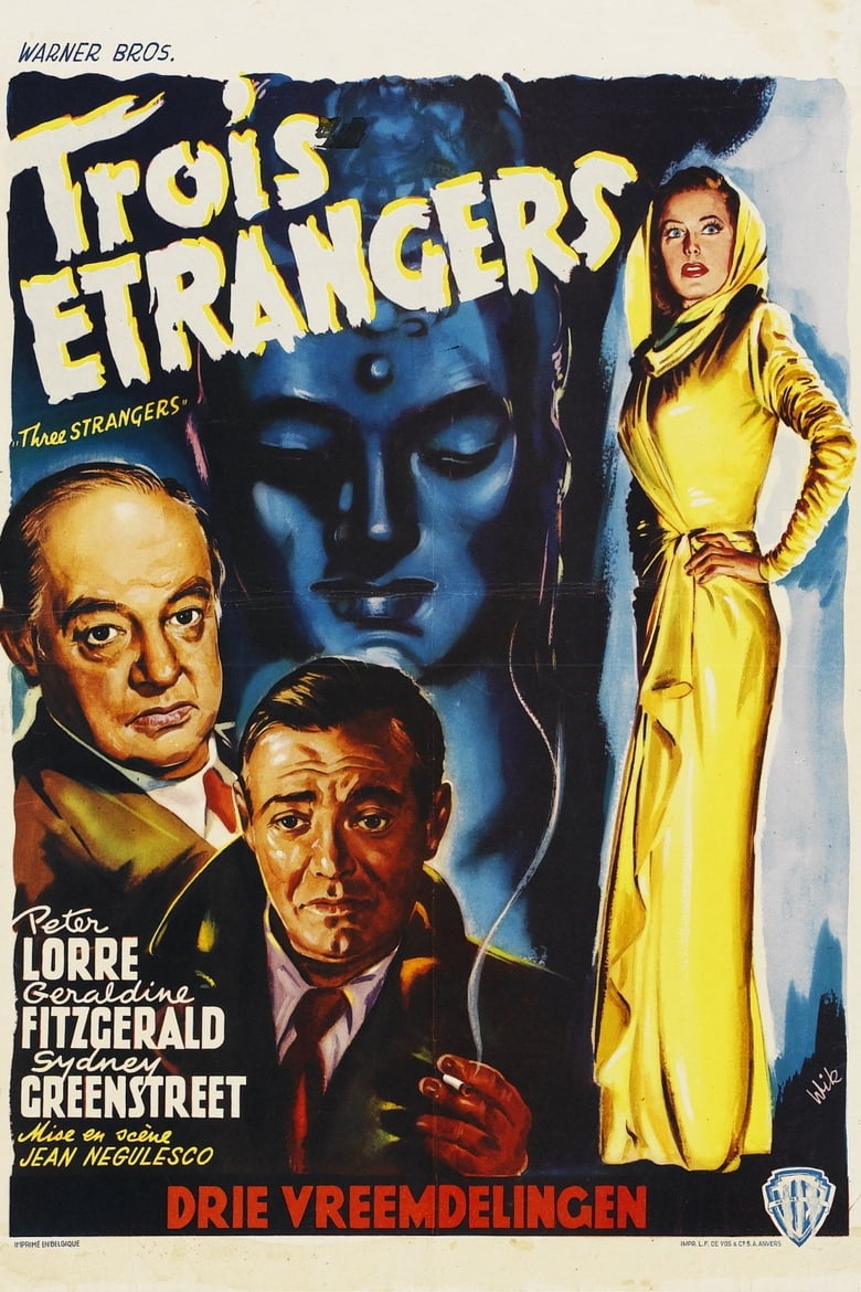 affiche du film Trois étrangers