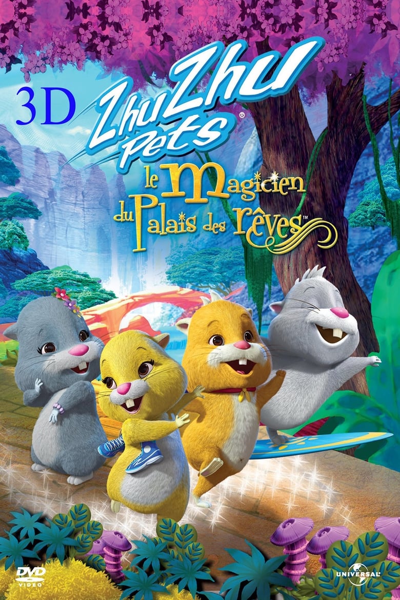 affiche du film Zhu Zhu Pets, le magicien du palais des rêves