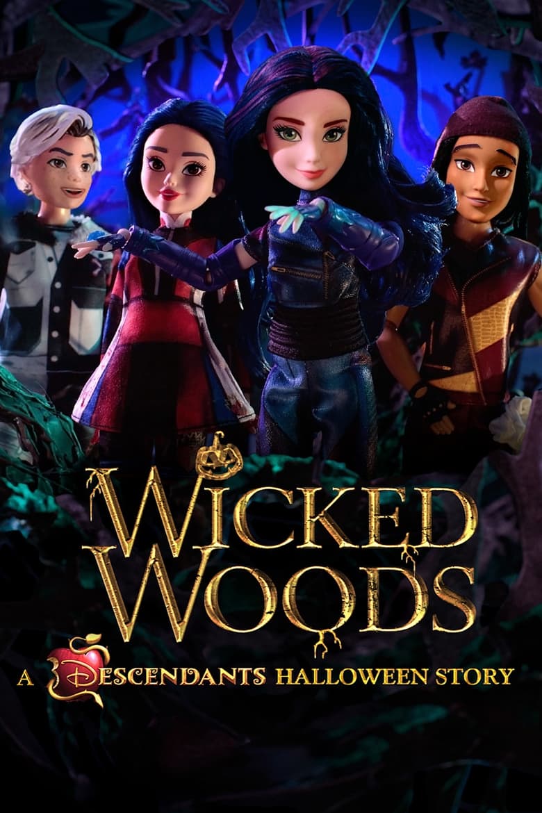 affiche du film Wicked Woods: A Descendants Halloween Story