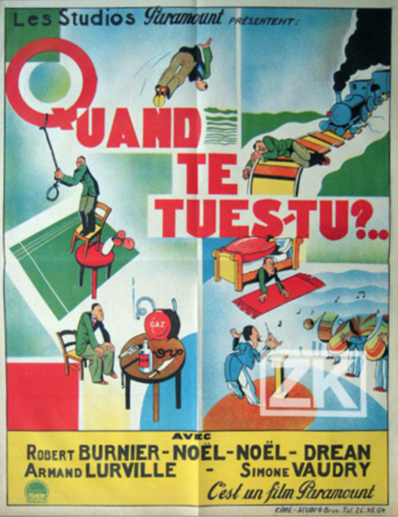 affiche du film Quand te tues-tu?