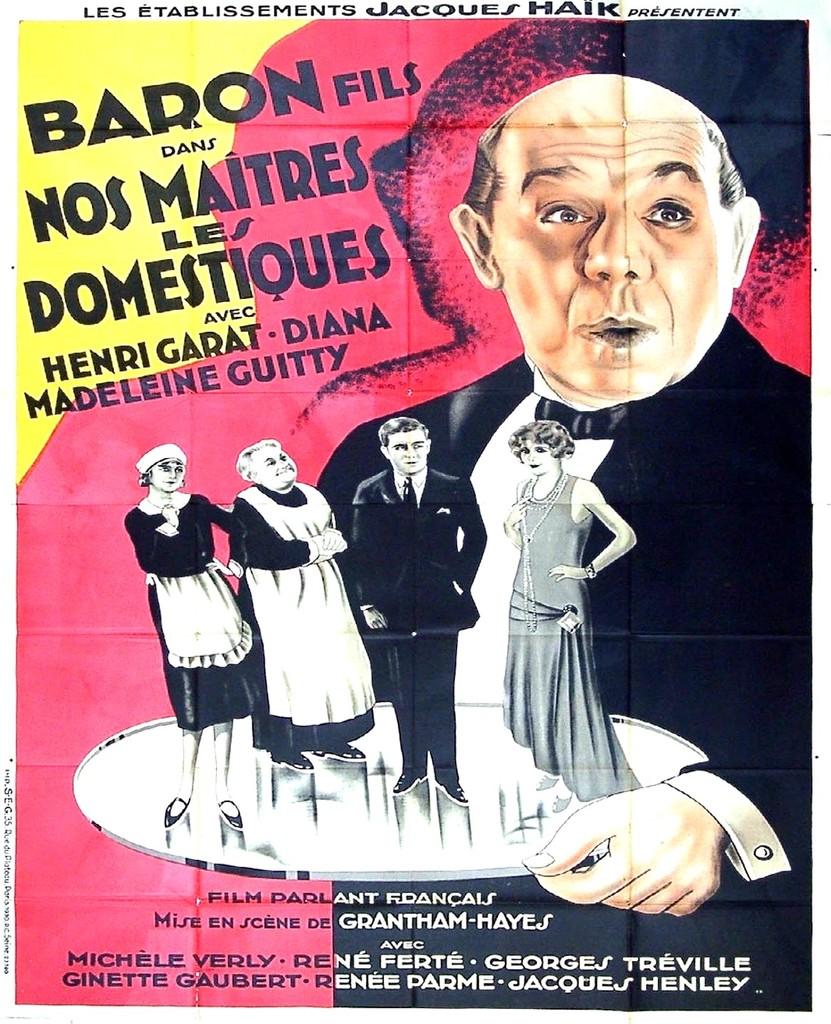 affiche du film Nos maîtres les domestiques