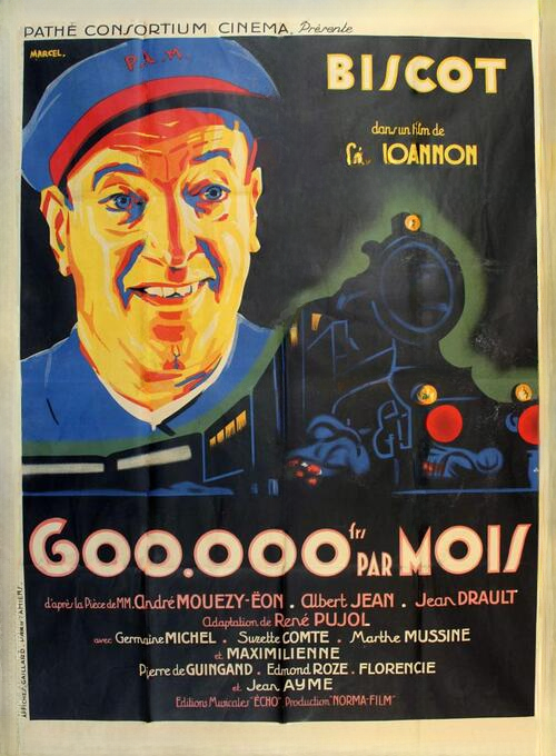 affiche du film 600000 francs par mois