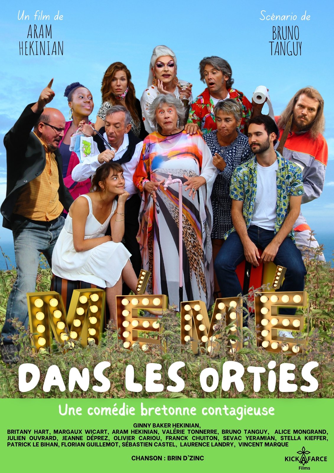 affiche du film Mémé dans les orties