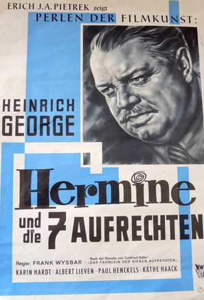 affiche du film Hermine und die sieben Aufrechten