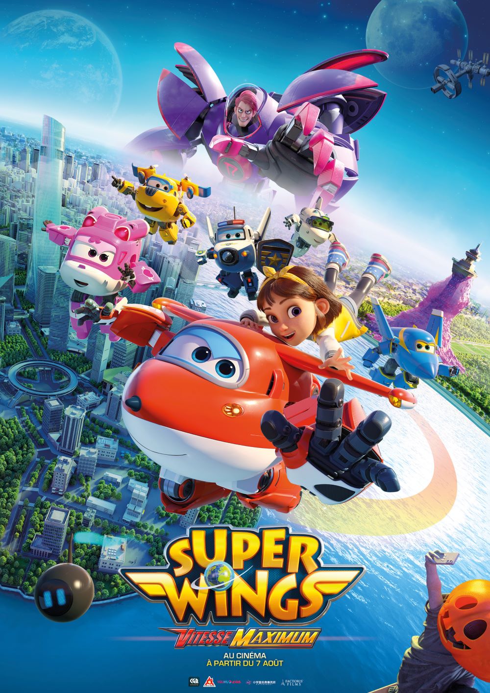 affiche du film Super Wings : Vitesse maximum