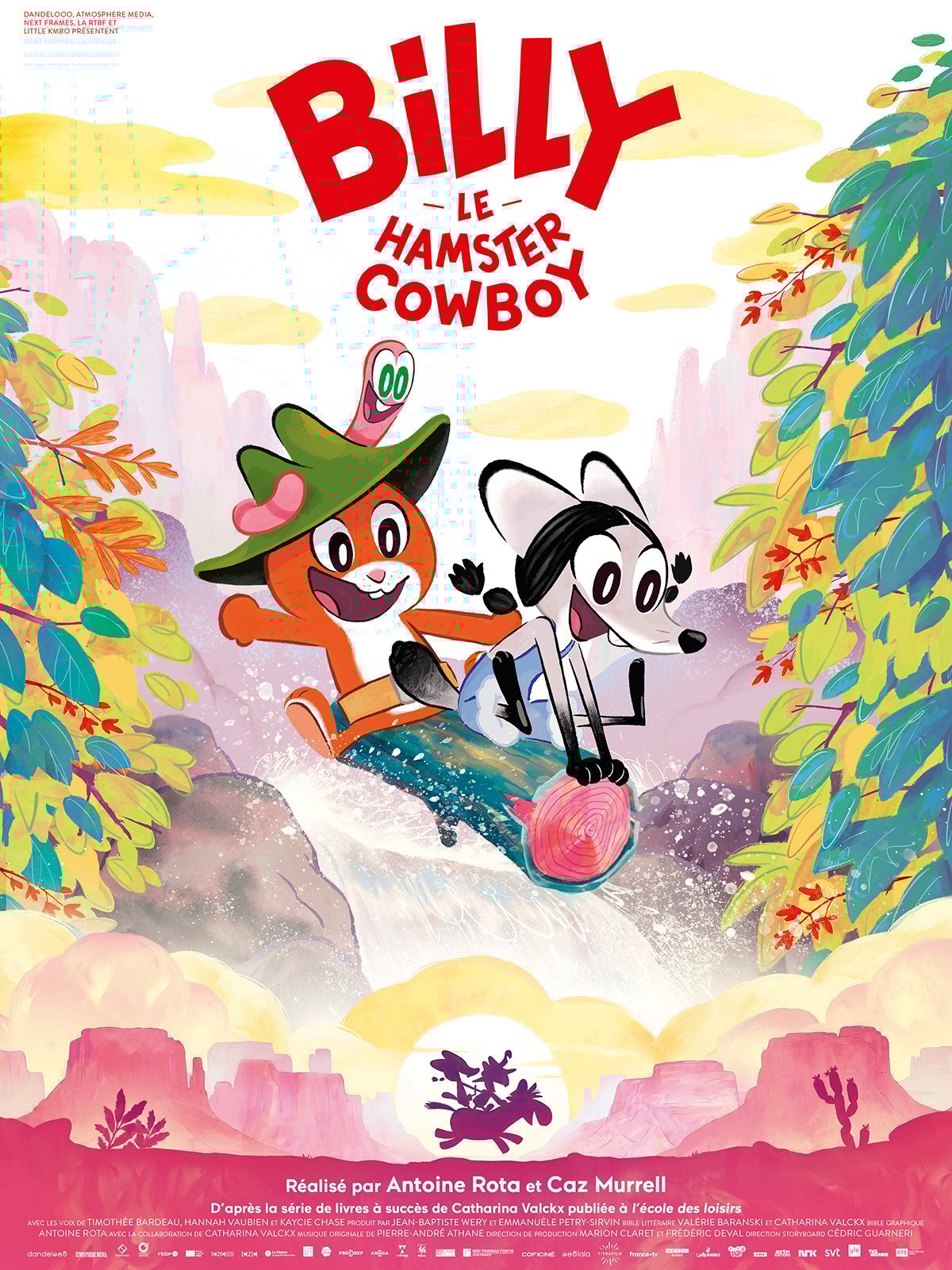 affiche du film Billy, le hamster cowboy