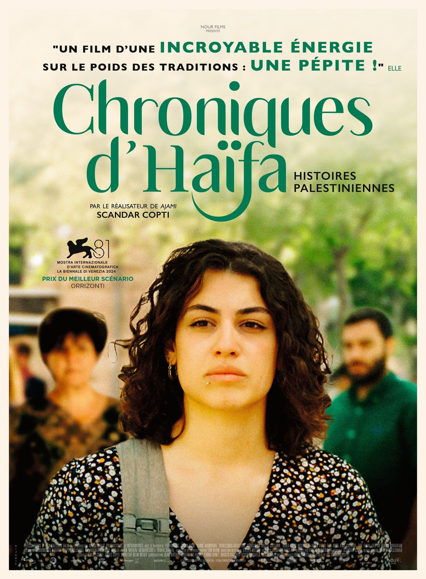 affiche du film Chroniques d'Haïfa - Histoires palestiniennes