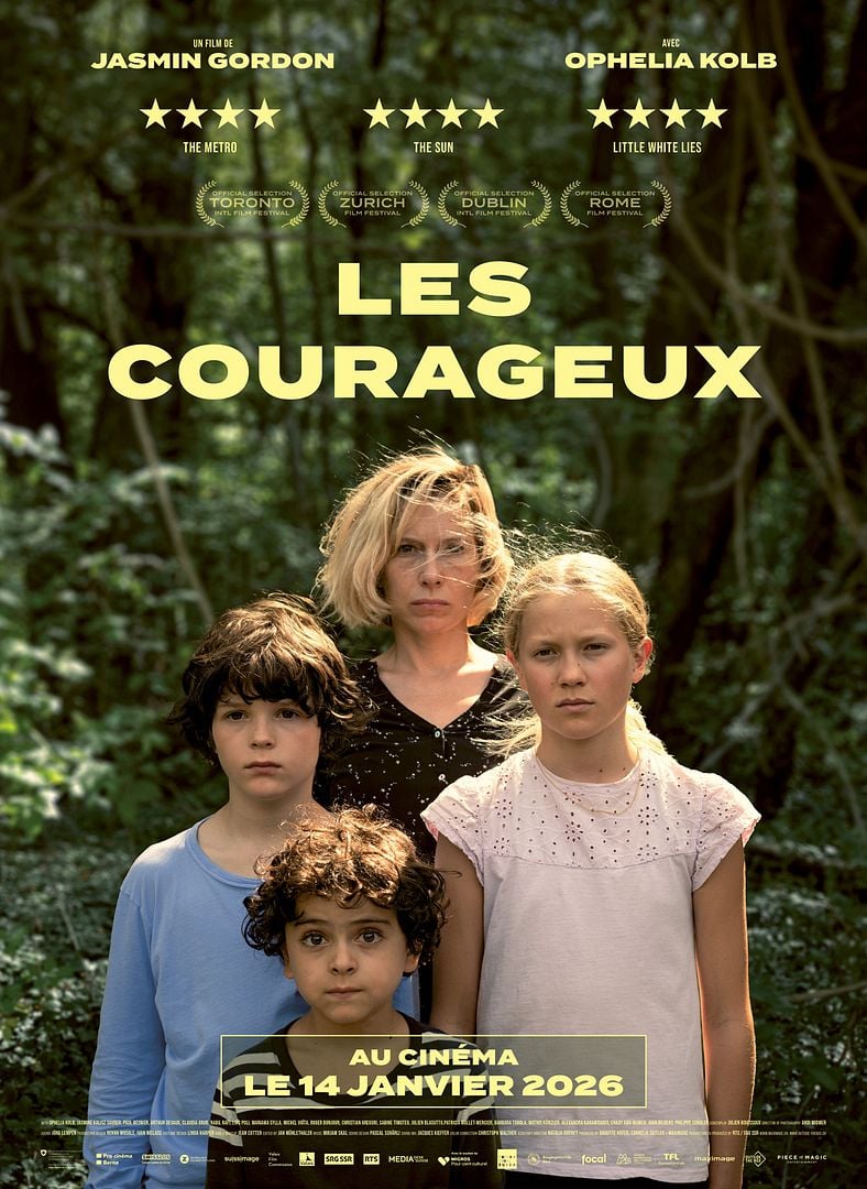 affiche du film Les Courageux