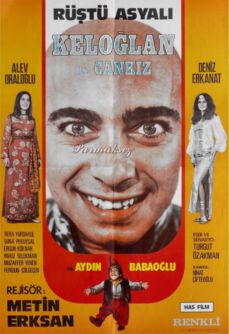 affiche du film Keloğlan ile Cankız