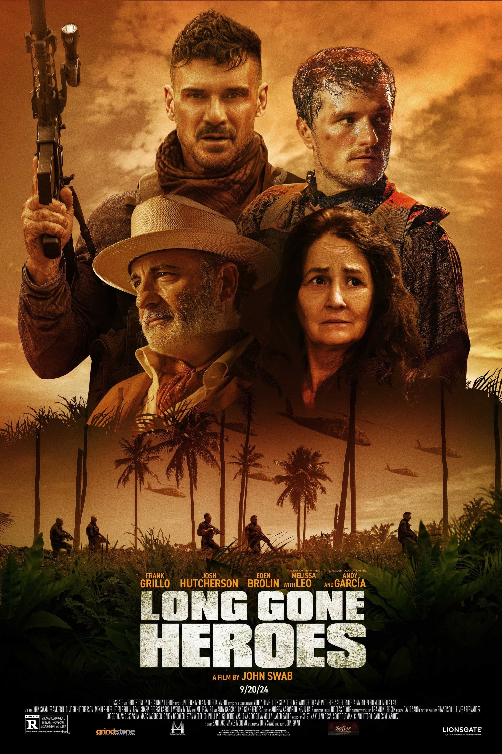 affiche du film Long Gone Heroes