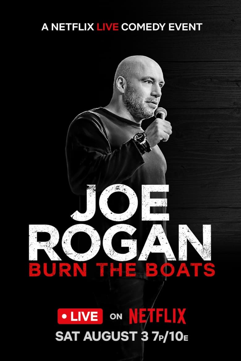 affiche du film Joe Rogan: Burn the Boats