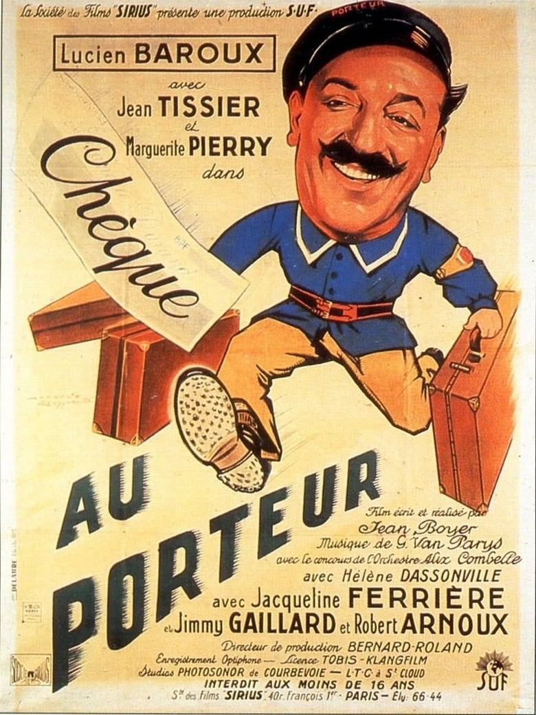 affiche du film Chèque au porteur