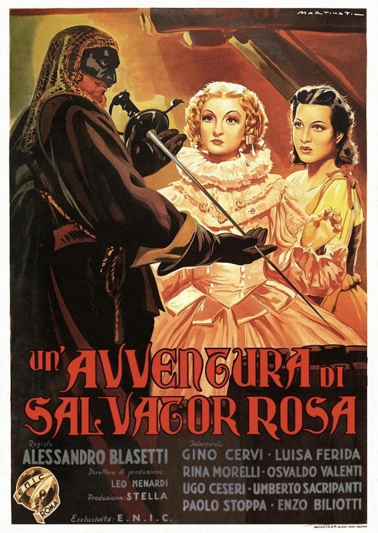 affiche du film Un'avventura di Salvator Rosa