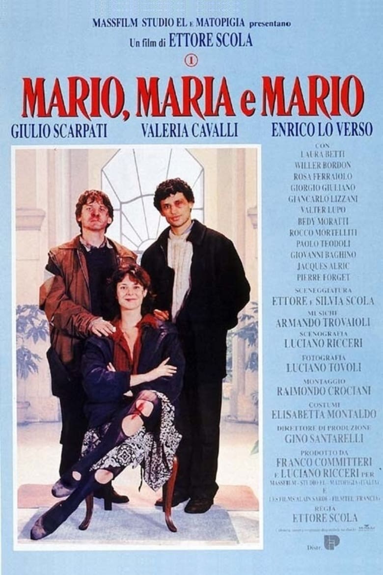 affiche du film Mario, Maria et Mario