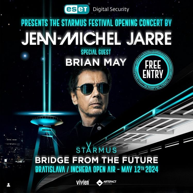 affiche du film Jean-Michel Jarre -The Starmus Opening Concert - Bridge From The Future - Live From  Bratislava