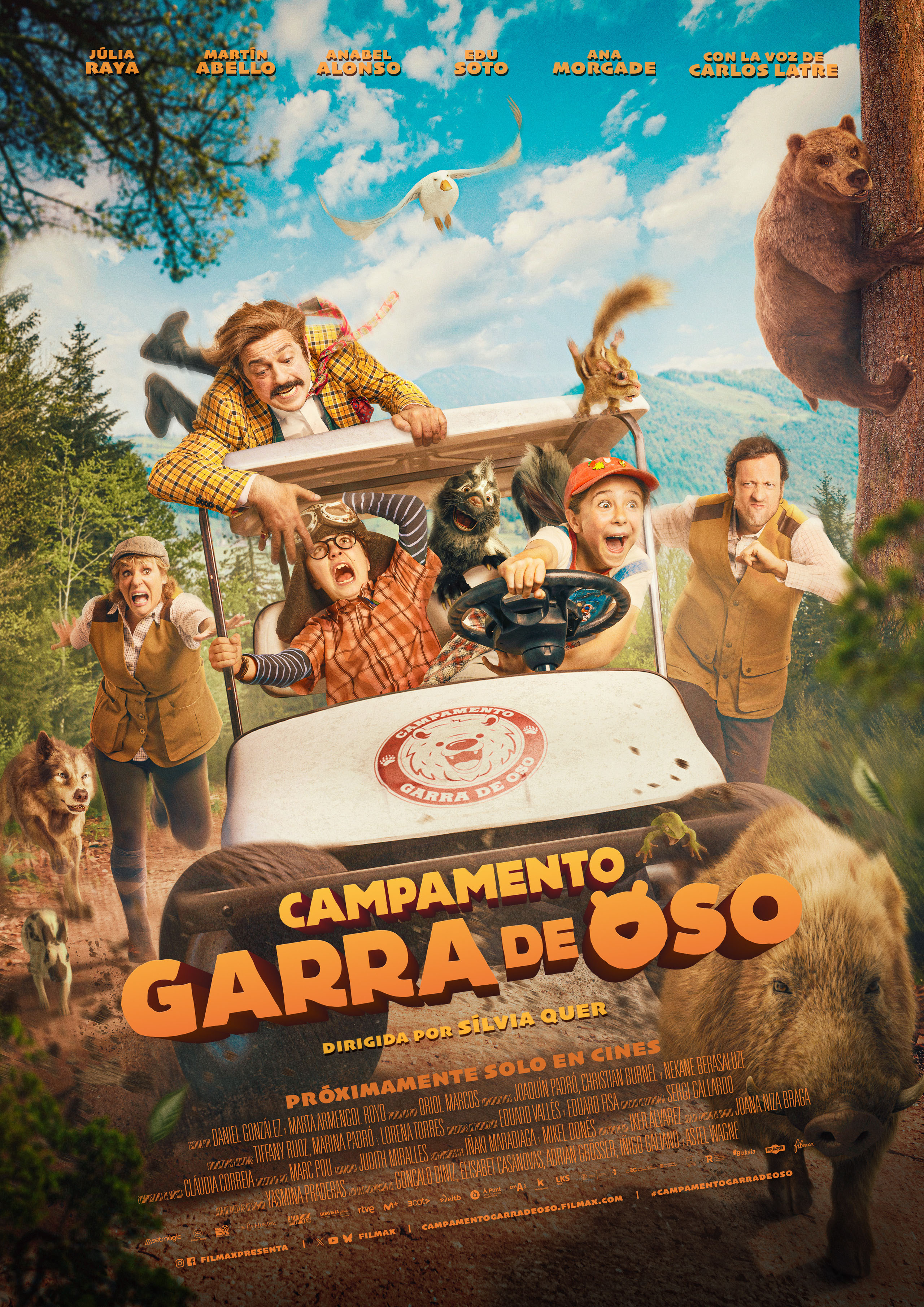 affiche du film Campamento Garra de Oso