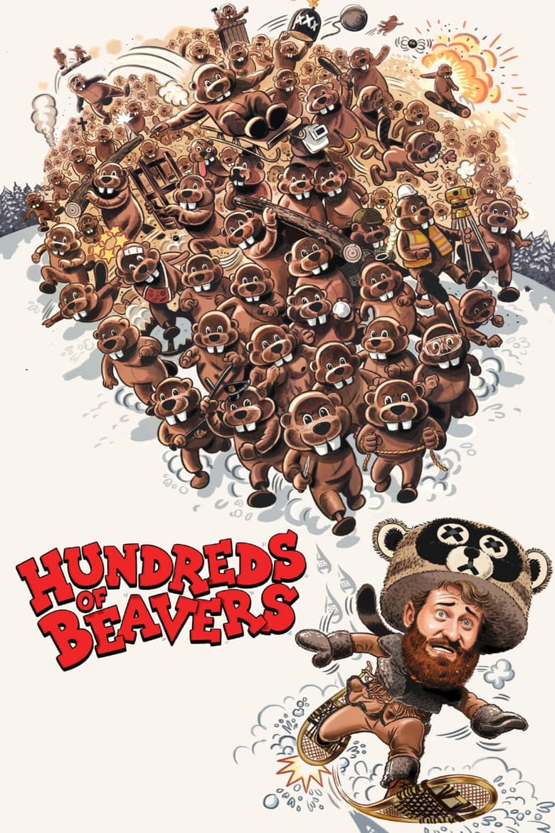 affiche du film Hundreds of Beavers