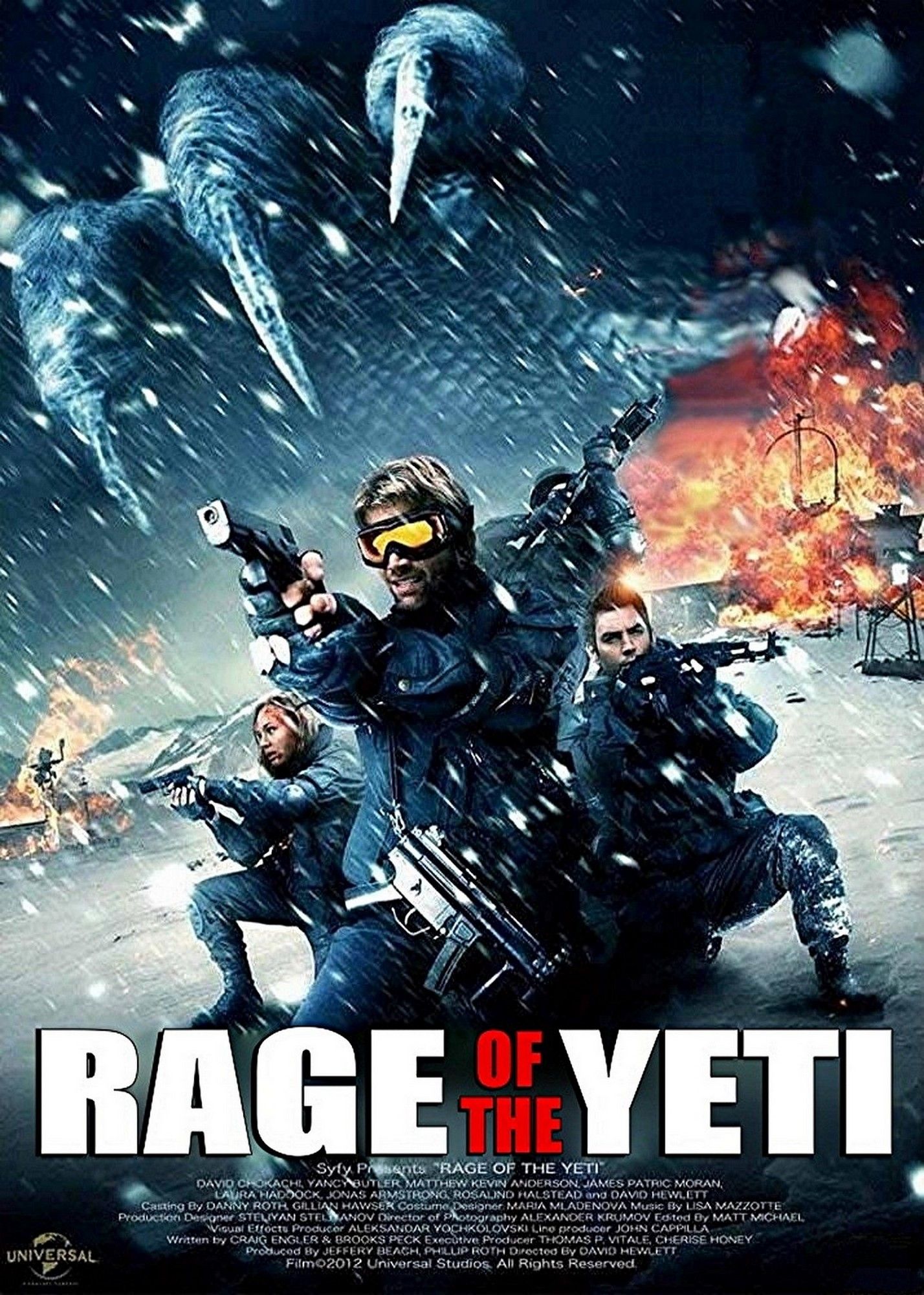 affiche du film La fureur du Yeti