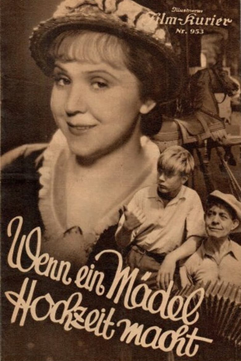 affiche du film Wenn ein Mädel Hochzeit macht