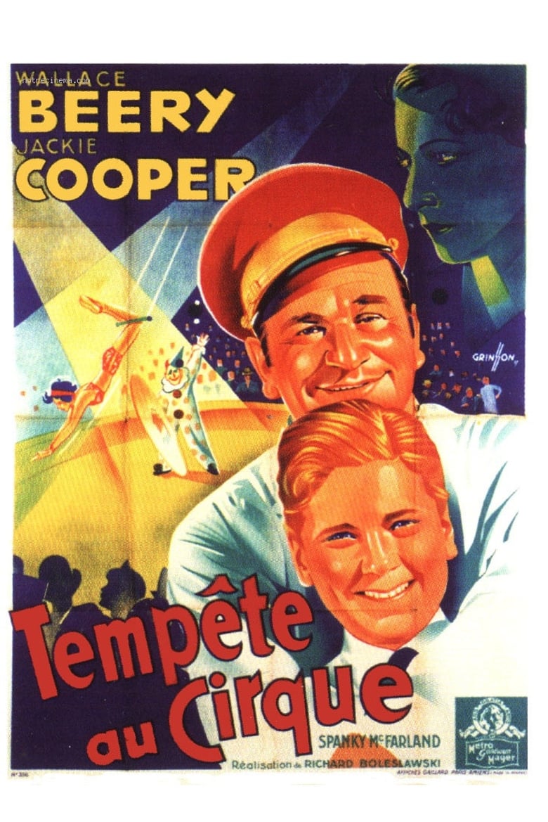 affiche du film Tempête au cirque