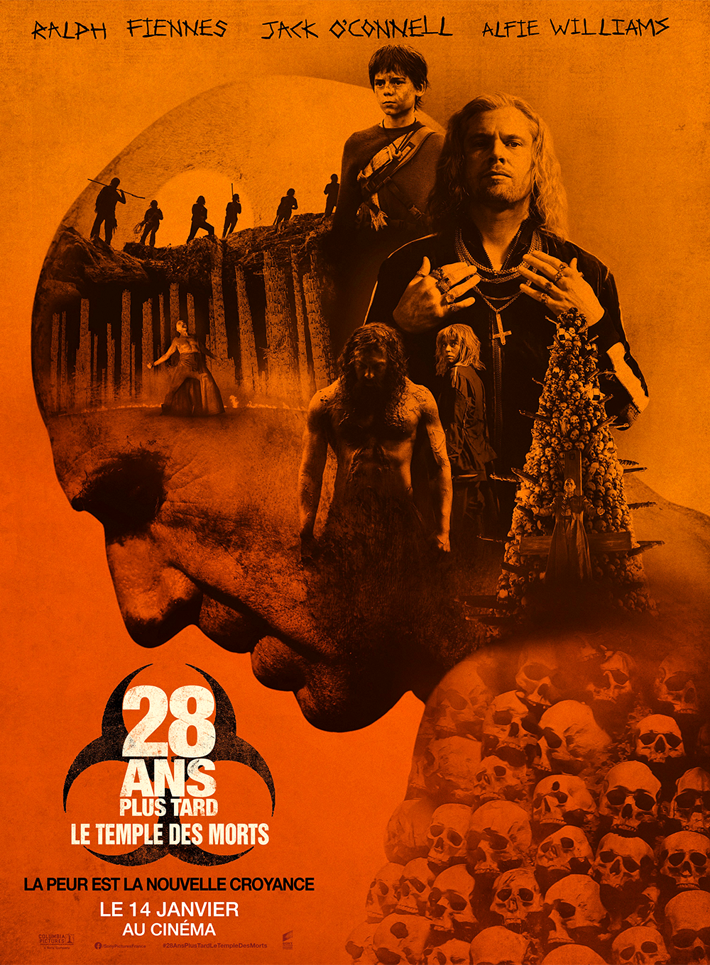 affiche du film 28 Ans plus tard : Le Temple des Morts