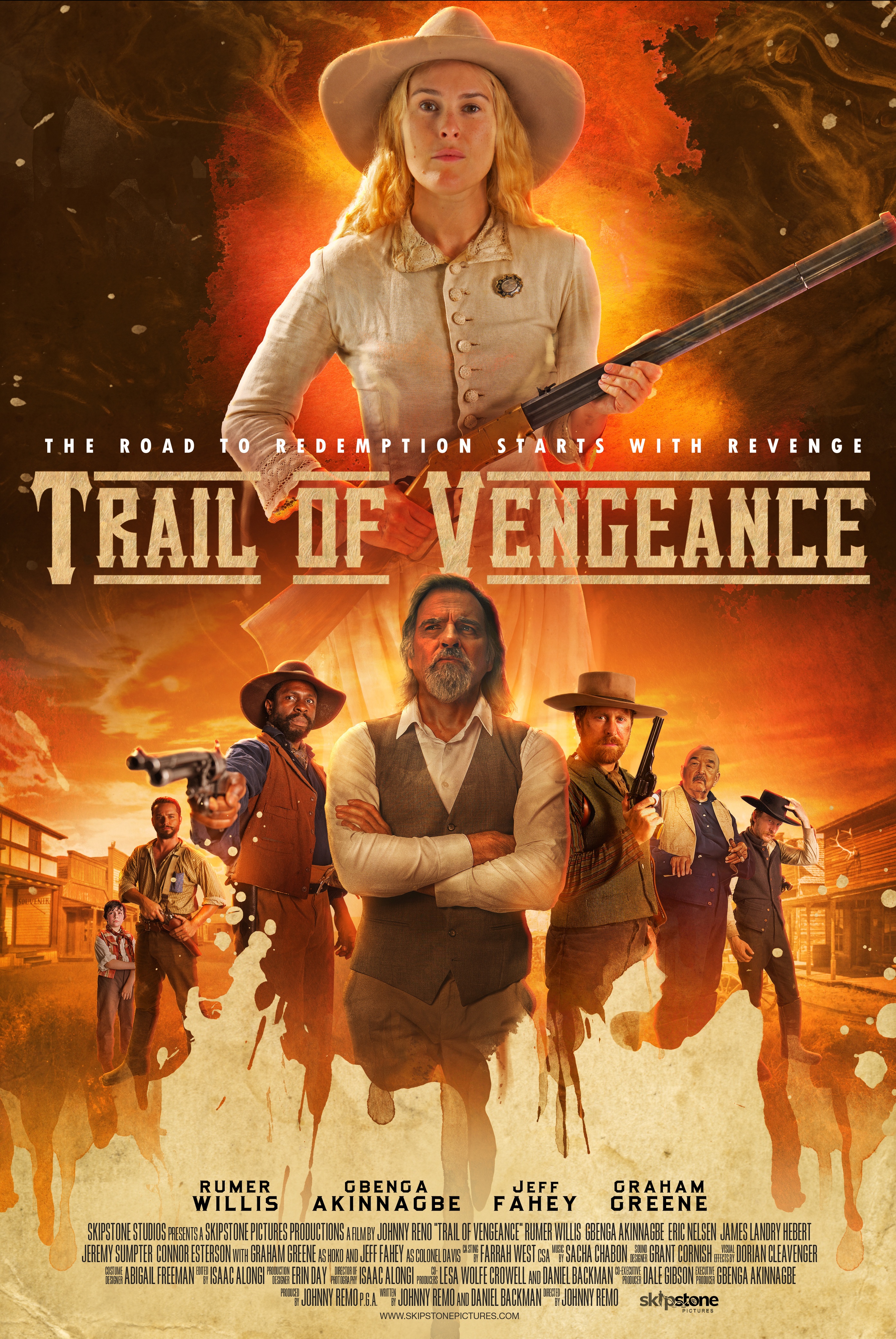 affiche du film Trail of Vengeance