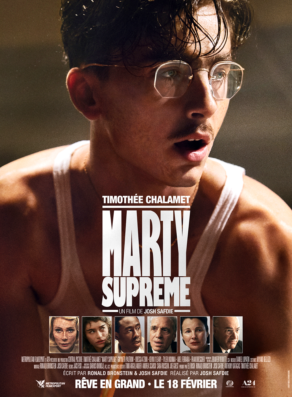 affiche du film Marty Supreme