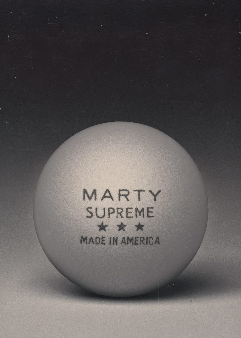 affiche du film Marty Supreme