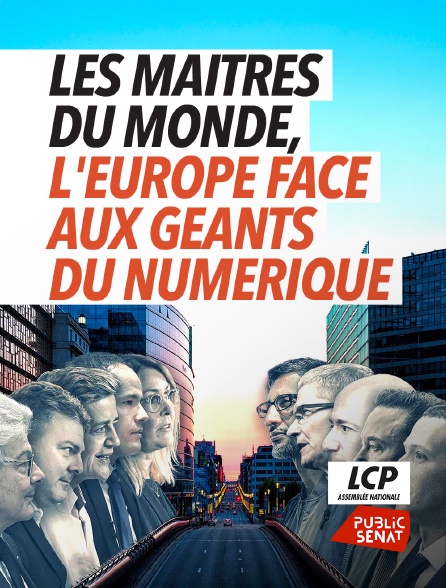 affiche du film Les maïtres du monde : l'Europe face aux enjeux du numérique