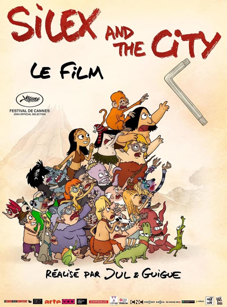 affiche du film Silex and the City, le film