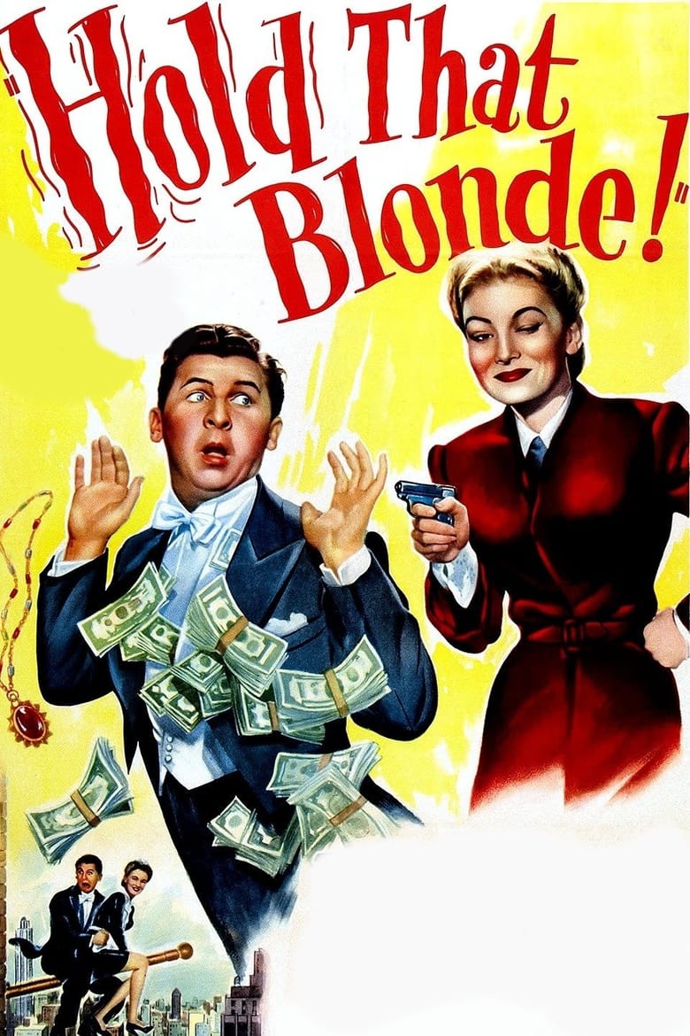 affiche du film Hold That Blonde!