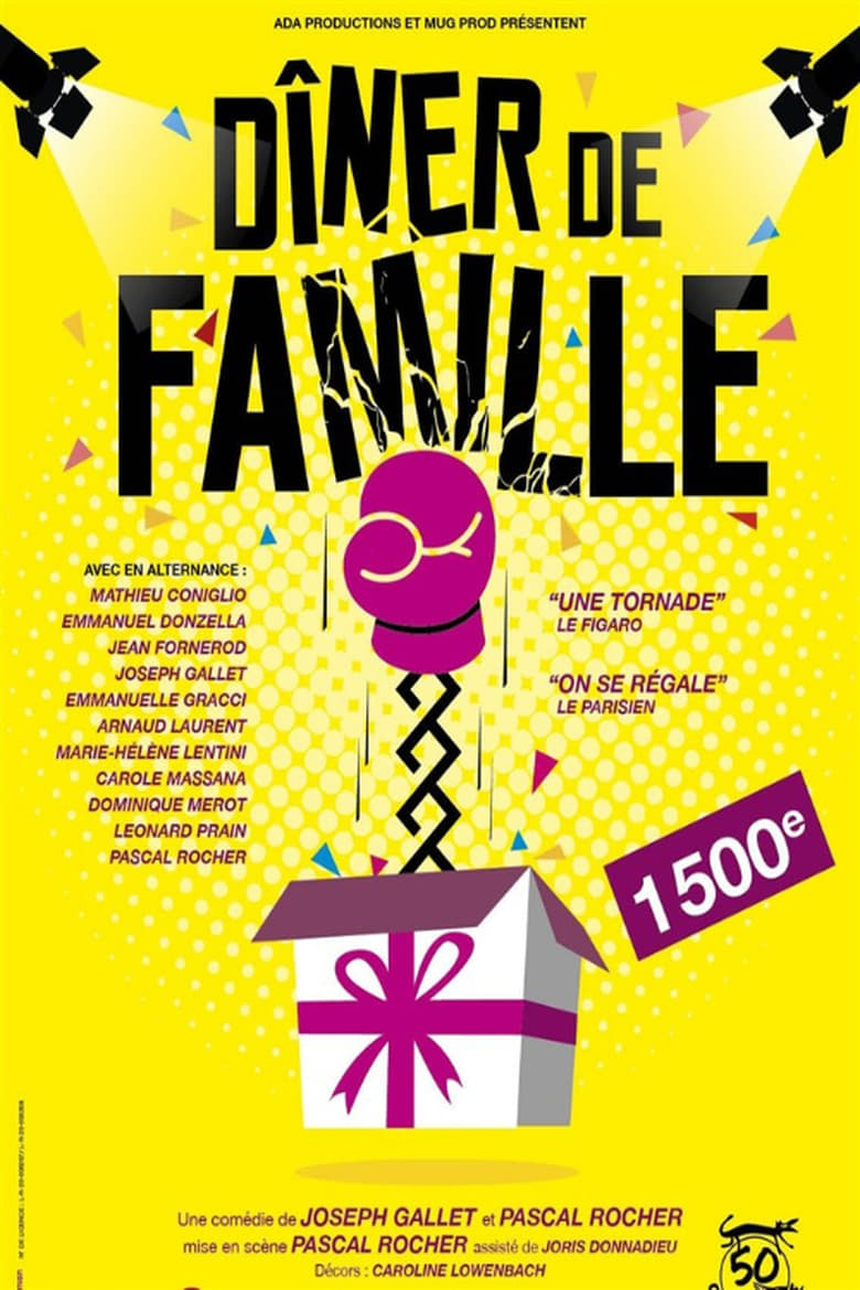 affiche du film Dîner de famille